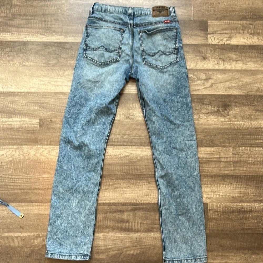 Wrangler Girls Faded Washed Denim Slim Fit Jeans size 16